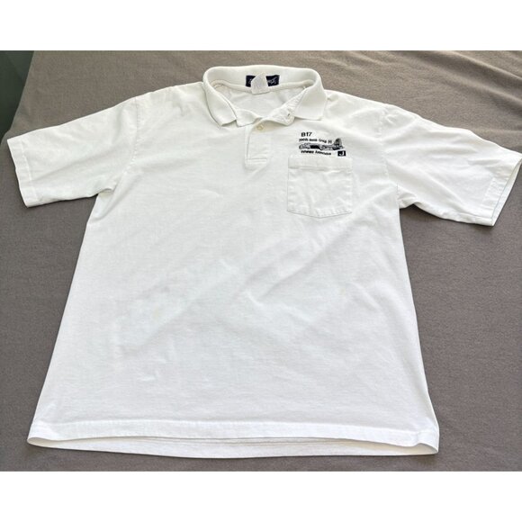 390th Bomb Group (H) Polo Shirt Mens Size Large Veterans Assoc B17 Plane - Picture 10 of 12